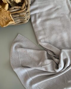 Grey knıtwear Battaniye